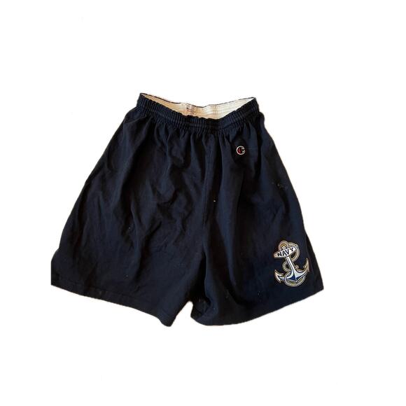 US Navy Champion Blue Shorts Mens S - Picture 1 of 3